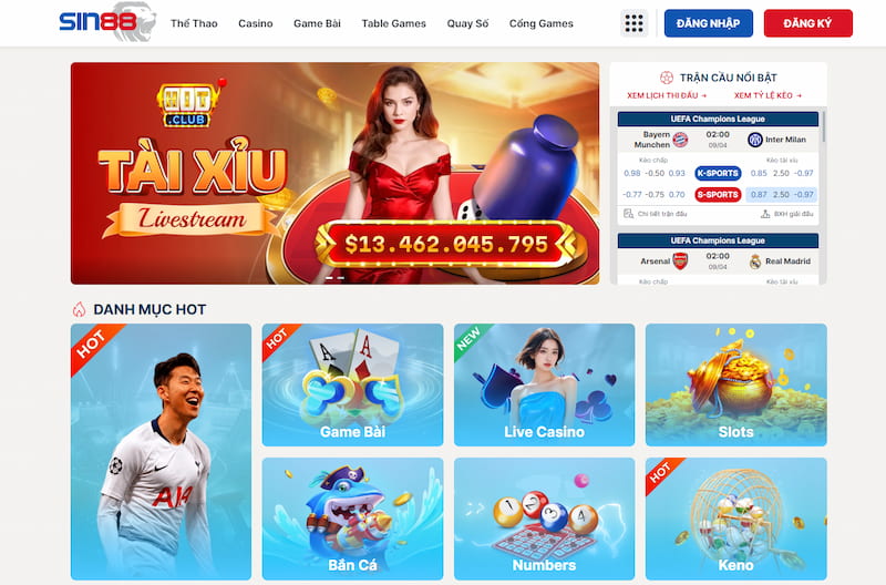 Đôi nét về nhà cái Sin88